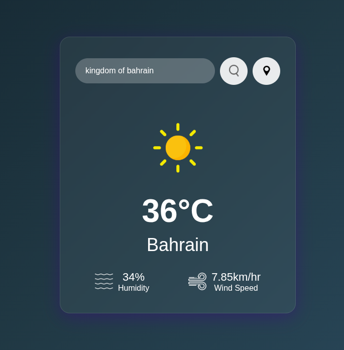 Weather App